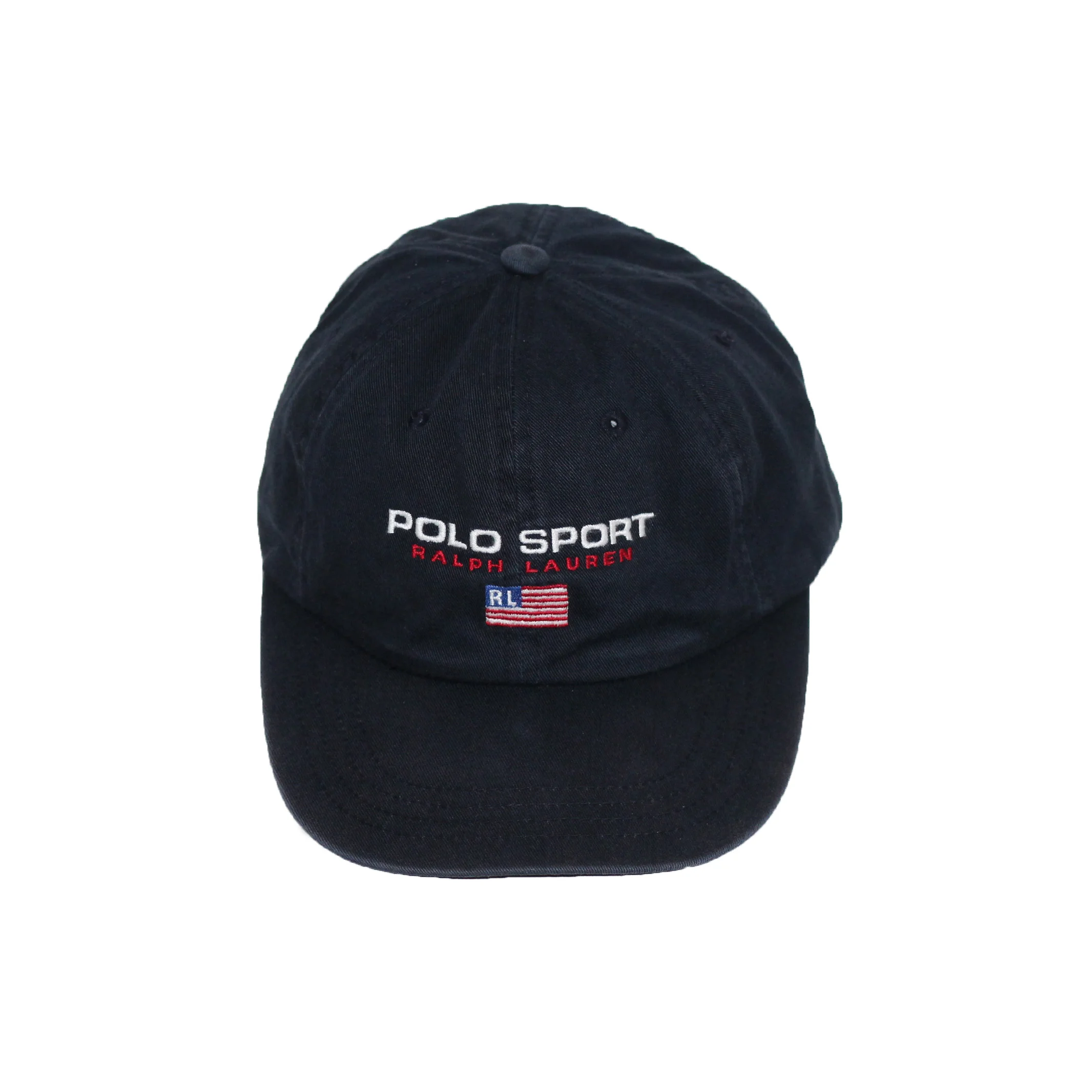 90’s POLO SPORT Strap back cap / Navy vintage+polo+sport+ralph+